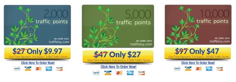 Traffic Ivy Pricing Plans & Discount