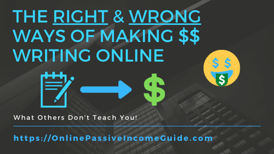 Make Money Writing Articles Online