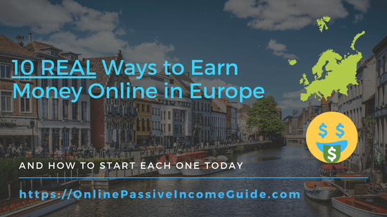 Earn Online in Europe