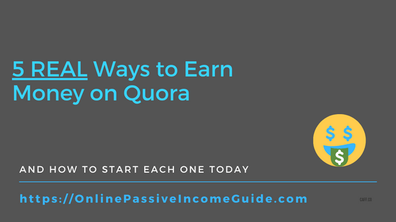 Earn Money on Quora